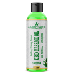 CBD Massage Oil Lemongrass