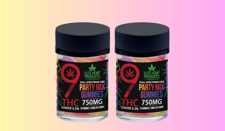 delta 9 thc mix vegan gummy 750 mg